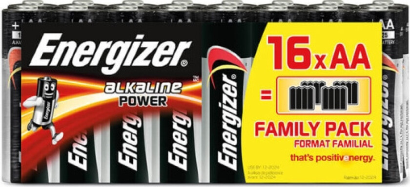 Battery AA/LR6 Alkaline Power 16-pack