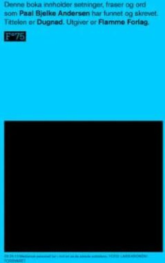 Dugnad av Paal Bjelke Andersen