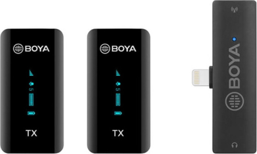 Wireless Microphone x2 BY-XM6-S4 Lightning