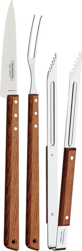 Churrasco grillsett 3 deler