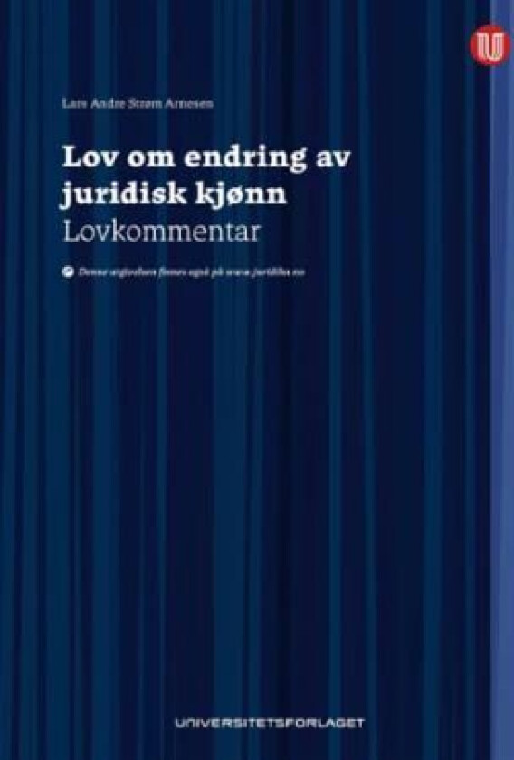 Lov om endring av juridisk kjønn av Lars Andre Strøm Arnesen