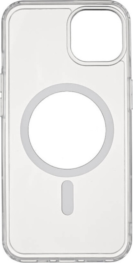 GEAR iPhone 13 GEAR MagSeries Plast bak Deksel - MagSafe-kompatibel - Gjennomsiktig