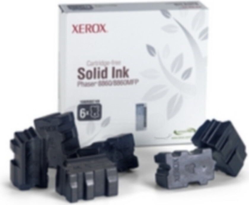 Colorstix 6x Svart 14k - Phaser 8860