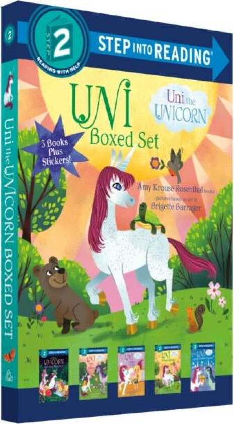 Uni the Unicorn Step into Reading Boxed Set av Amy Krouse Rosenthal, Brigette Barrager