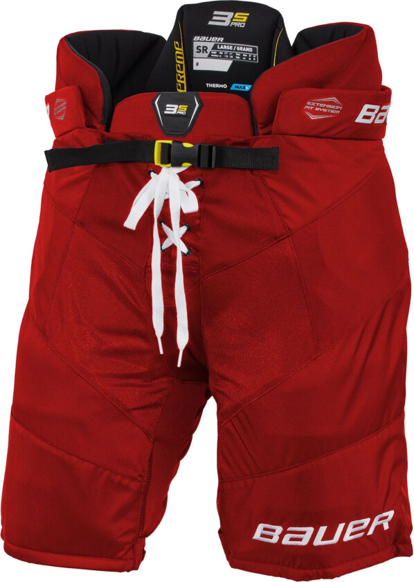 Bilde av bauer S21 Supreme 3S Pro Pant - Int 23/24, hockeybukse intermediate RED