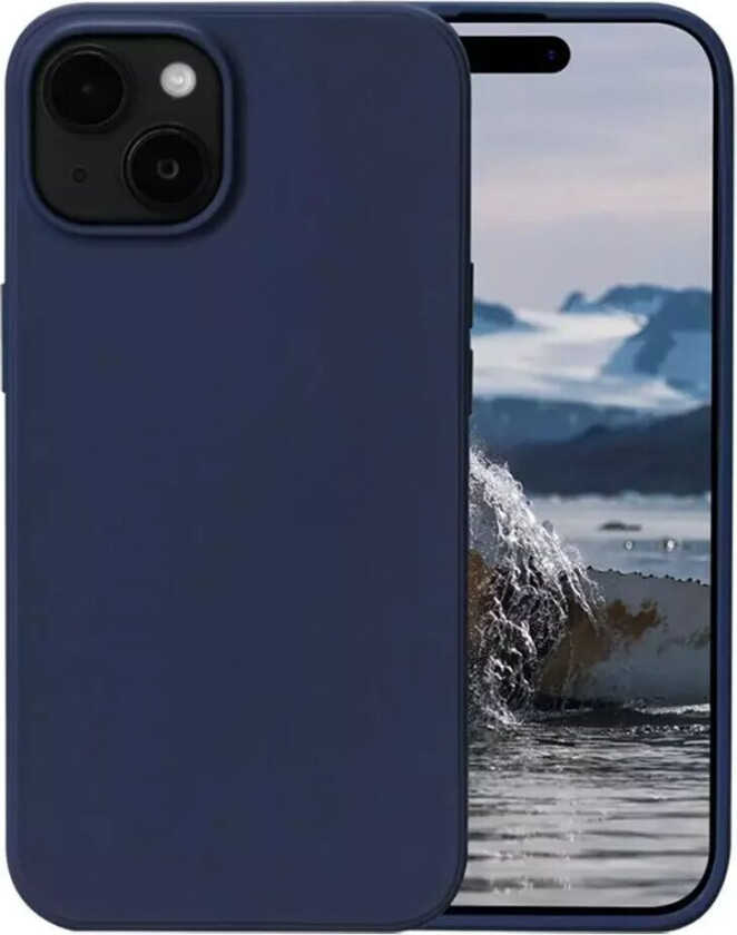 iPhone 15 dbramante1928 Greenland Deksel - 100% Resirkulert Plast - Pacific Blue
