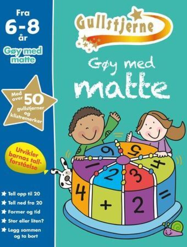 Gøy med matte : gullstjerne 6-8 år