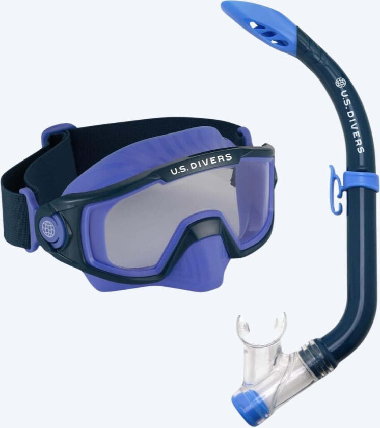 snorkelsett til barn (8-18) - Avila - Mørkeblå