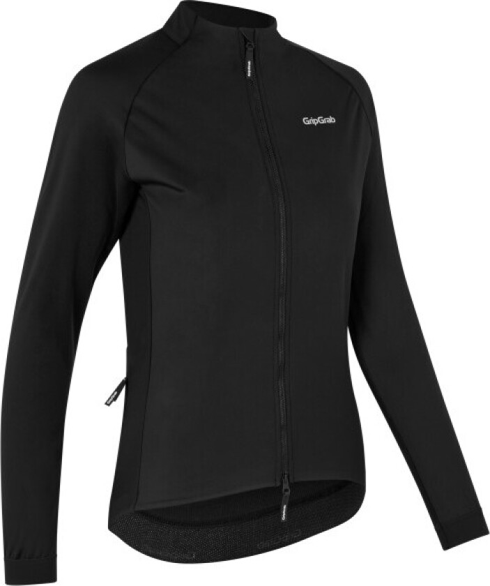 Gripgrab Women's ThermaShell Windproof Winter Jacket L, Black