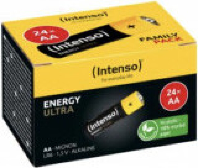 Energy Ultra Bonus Pack - Batteri 24 x AA / LR6 - Alkalisk - 2600 mAh