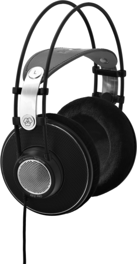 Akg K612 Pro Hodetelefoner 3,5 Mm Jakk Stereo Svart, Sølv