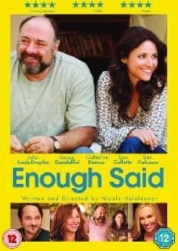Enough Said DVD (2014) James Gandolfini, Holofcener (DIR) Cert 12 Region 2