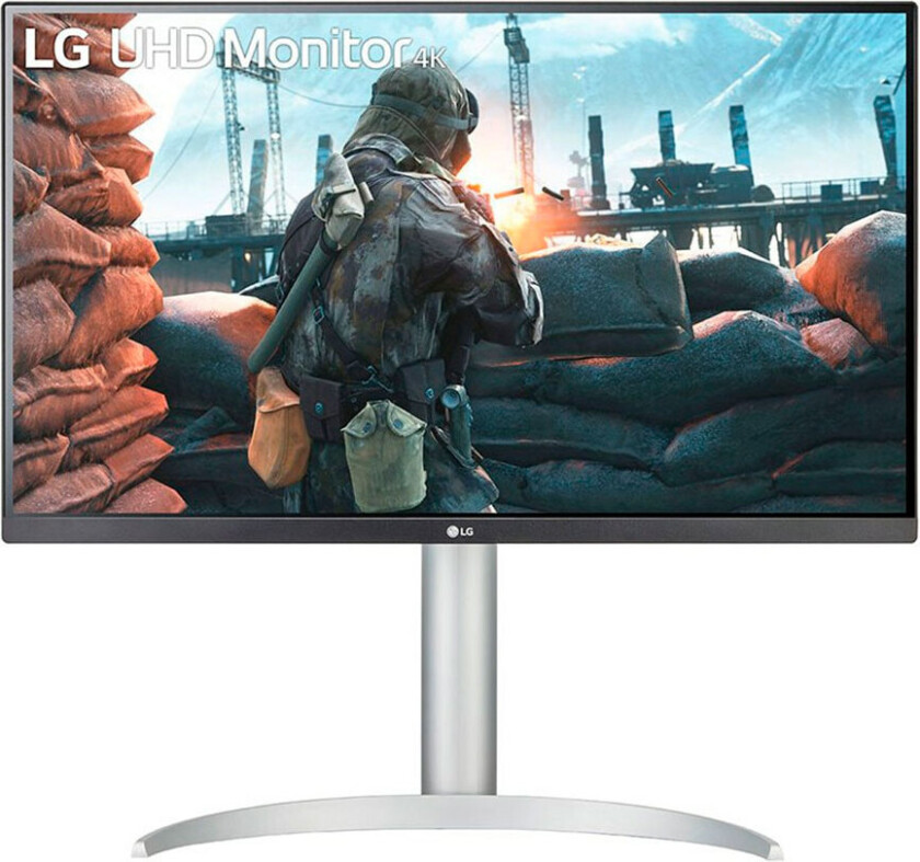 27" LG 27UP650-W - 3840x2160 - IPS - 5 ms - Skjerm