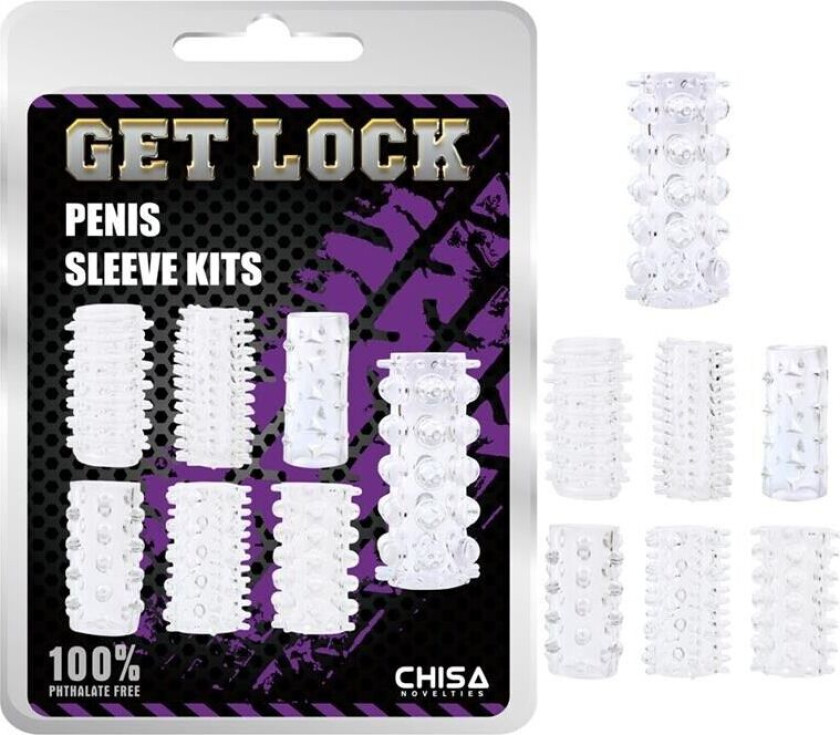 Penis Sleeve Kits-Clear