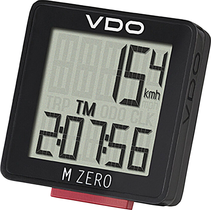 Mzero (wire), kablet sykkelcomputer BLACK
