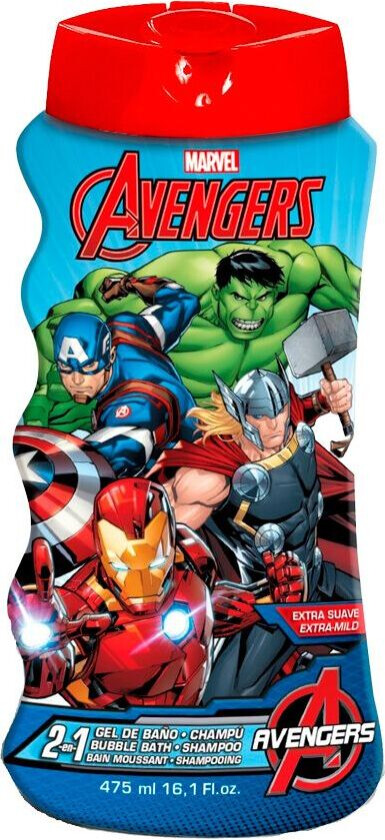 Avengers Bubblebath & Shampoo 2in1 475ml