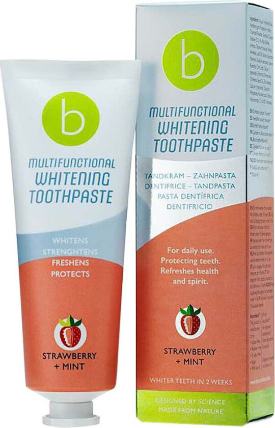 beconfiDent Multifunctional Whitening Toothpaste, 75 ml beconfiDent Toothbrushes