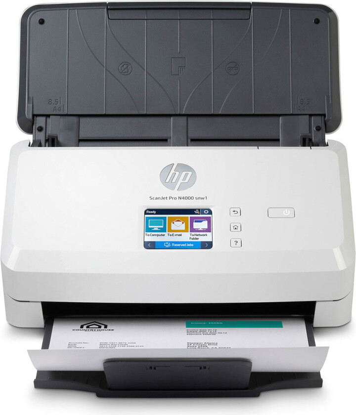 Hp Scanjet Pro N4000 Snw1 A4