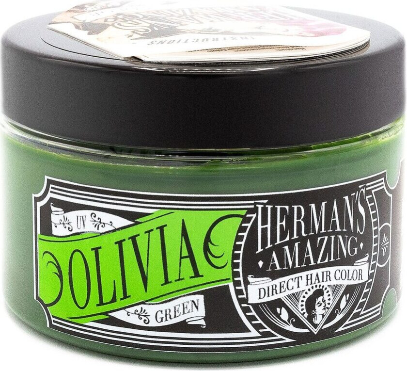 Hair color Olivia Green