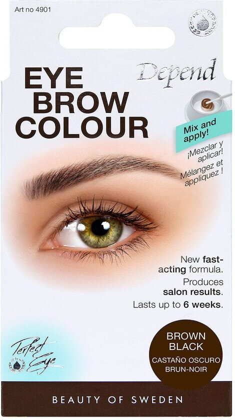 Eyebrow Colour Brown/Black 15ml