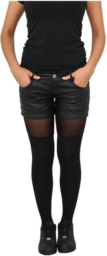 Ladies Overknee Socks 2-Pack Black / Black & Black / Grey 36-39 40-42