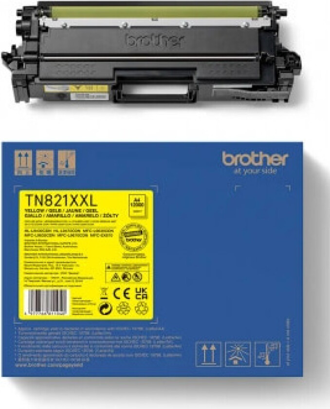 Bilde av Toner Yellow Tn-821xxly 12k