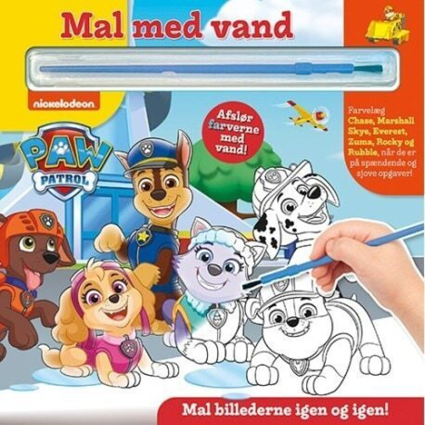 Mal med Vand - Paw Patrol
