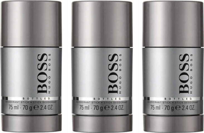 Boss 3-pack Hugo Boss Bottled Deostick 75ml