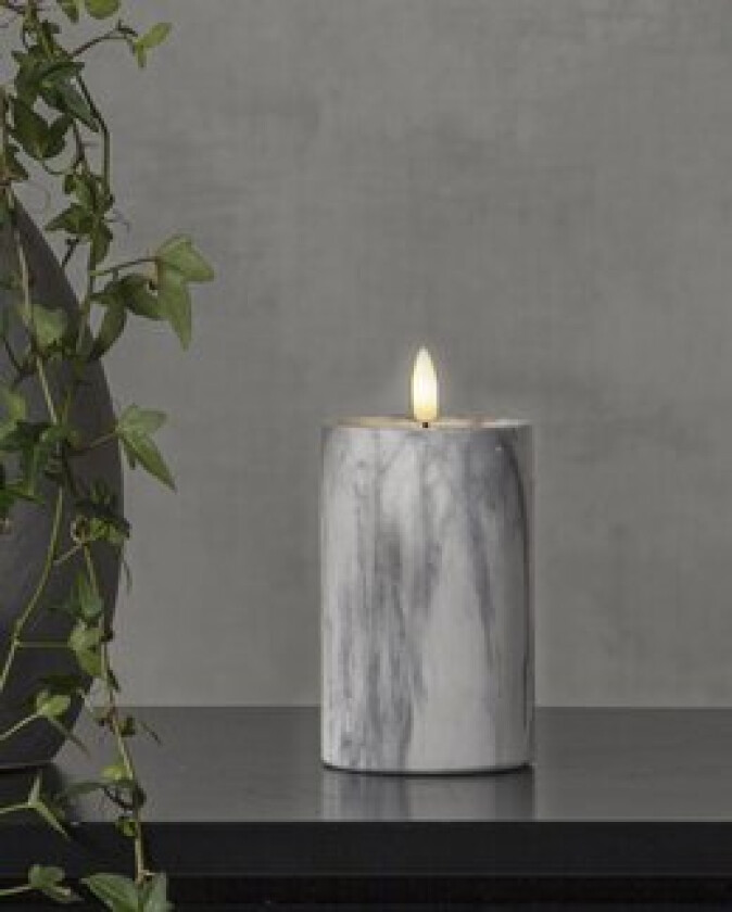 Bilde av Star Trading LED Kubbelys marmor