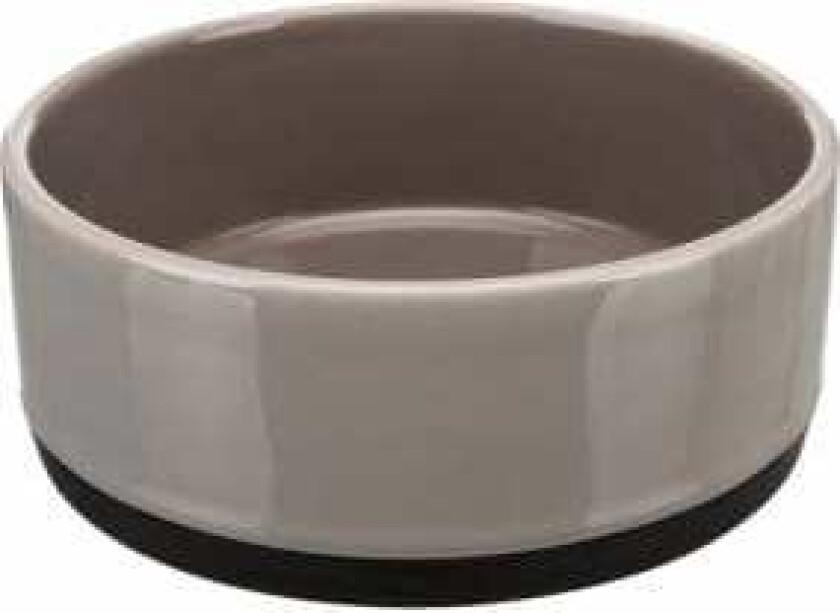 Bilde av Bowl rubber band ceramic 0.4 l/ø 12 cm grey