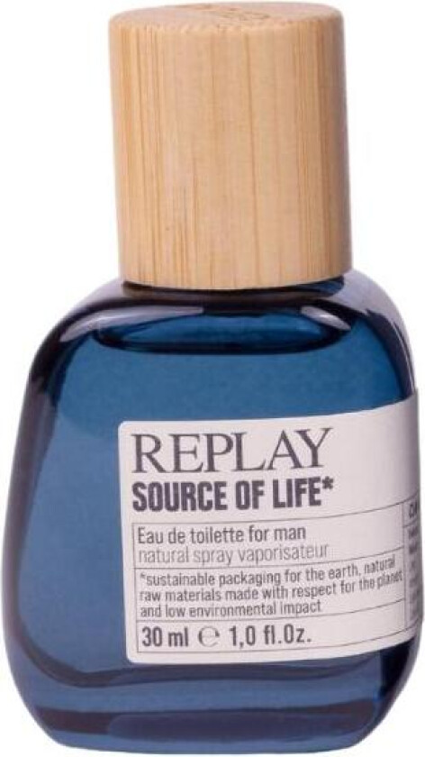 Replay Source Of Life Man Edt 30ml