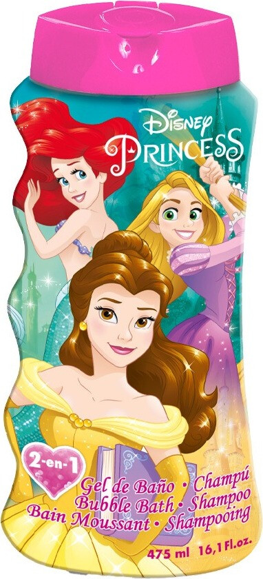 Princess 2in1 Bubblebath & Shampoo 475ml