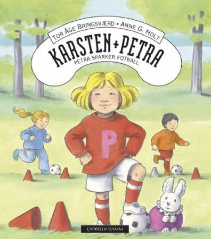 Petra sparker fotball av Tor Åge Bringsværd