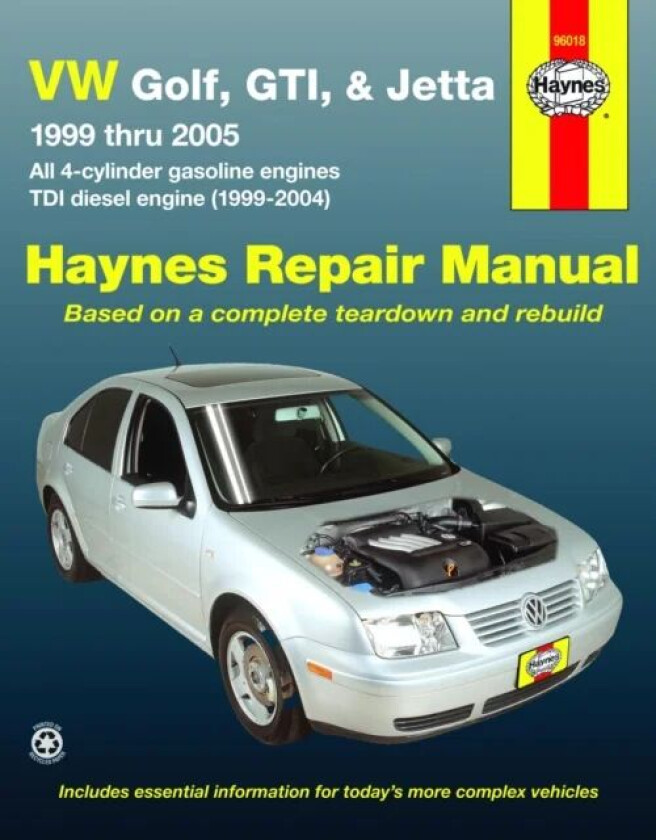VW GOLF, GTI, & JETTA (1999-2005) av Haynes Publishing