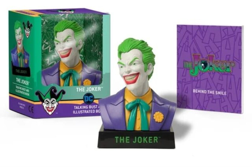 The Joker Talking Bust and Illustrated Book av Matthew K. Manning