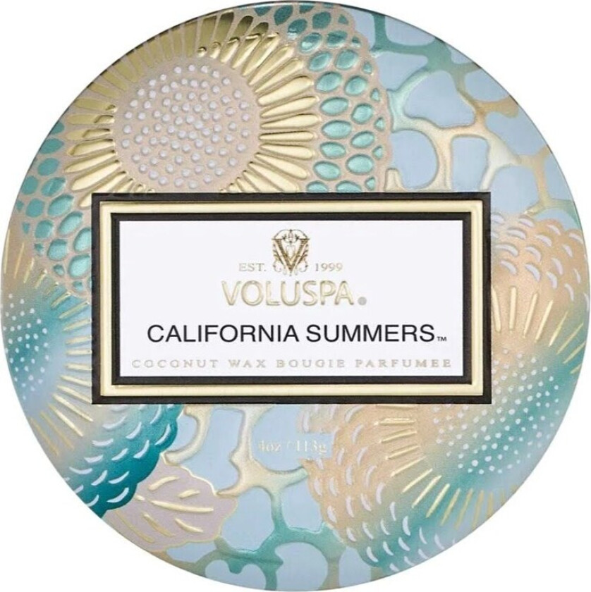 Mini Tin Candle California Summers - 113 g