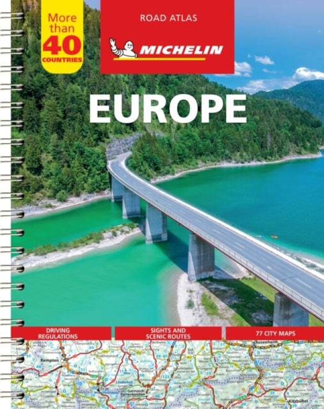 Europe - Tourist and Motoring Atlas (A4-Spiral) av Michelin