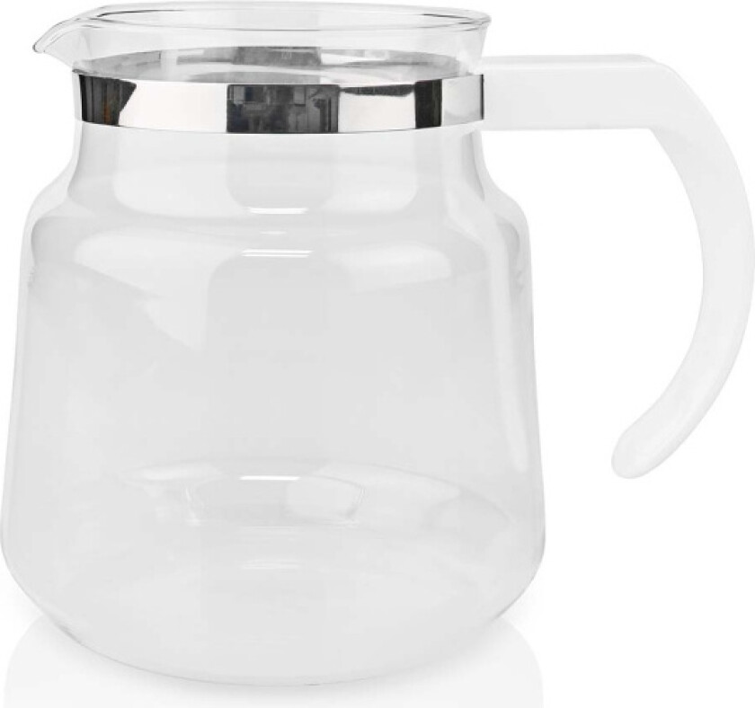 Glass Kaffe Jug | Kompatibel med: Moccamaster K / KB/ 1 0PL / Excellent 10S | 1.2 l | Hvit