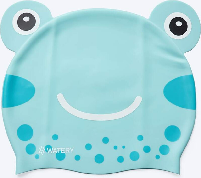 badehette til barn - Dashers - Frog (Lyseblå)