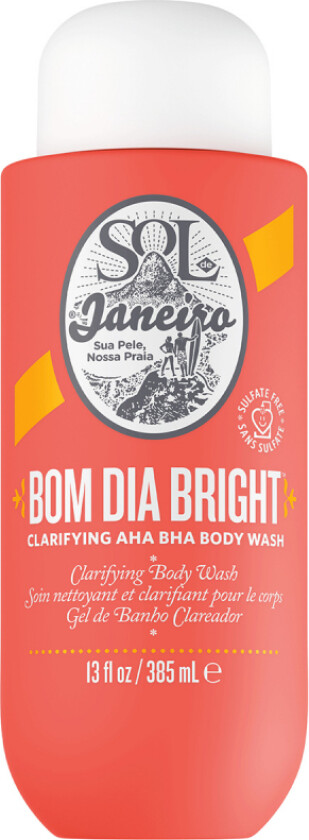 Bilde av Sol De Janeiro Bom Dia Bright Clarifying AHA BHA Body Wash 385ml