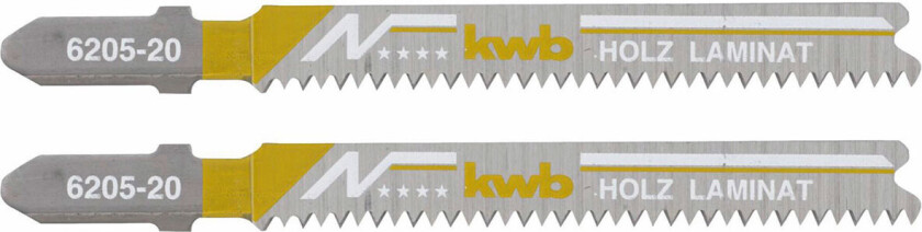 Kwb BIM stikksagblad 83/60 x 1,7 mm tre 2 stk.