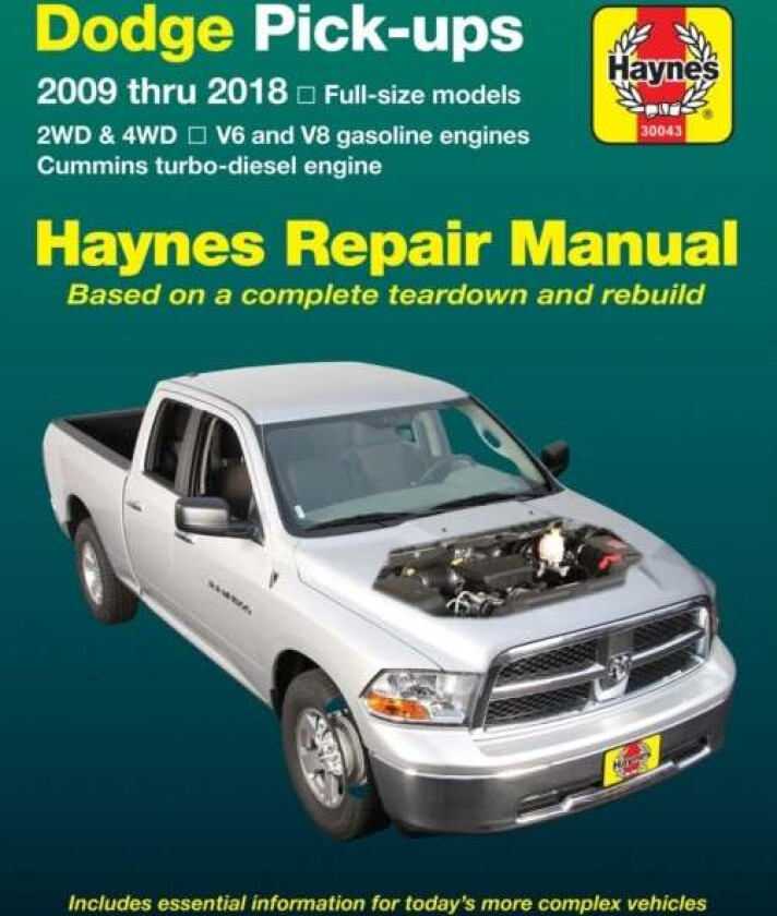 Dodge Pick Ups (09 - 16) av Haynes Publishing