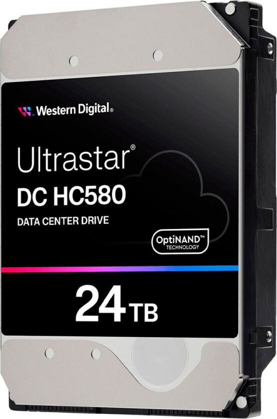 Wd Ultrastar Dc Hc580 24tb 3.5" 7,200rpm Sata-600