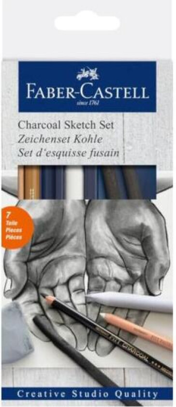 Bilde av Tegnesett Faber Charcoal