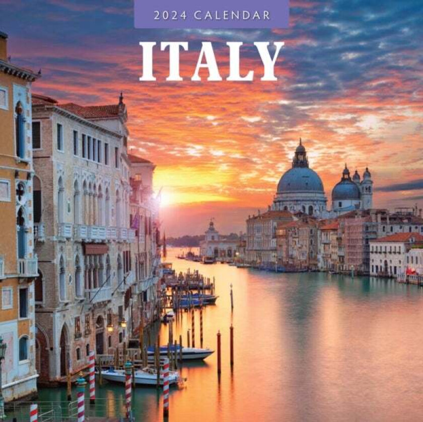 Italy 2024 Square Wall Calendar av Red Robin Publishing Ltd.