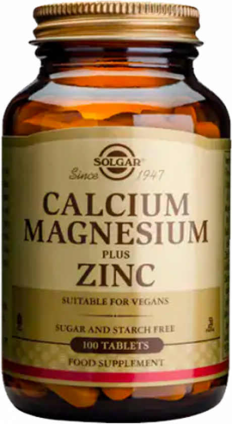Calcium Magnesium + Sink - 100 Tabletter
