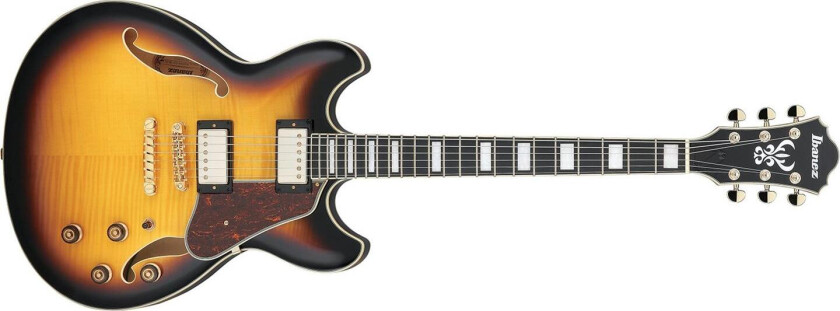 AS93FM Semi Hollowbody Antique Yellow Sunburst