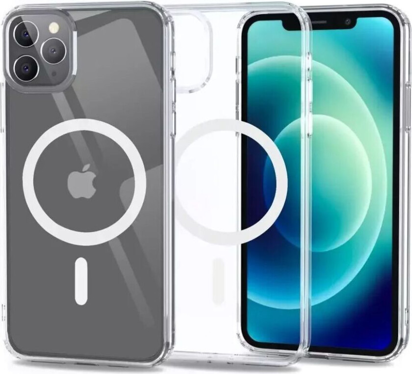 Tech-Protect iPhone 11 Pro Max Tech-Protect Flexair Hybrid Deksel - MagSafe Kompatibel - Gjennomsiktig