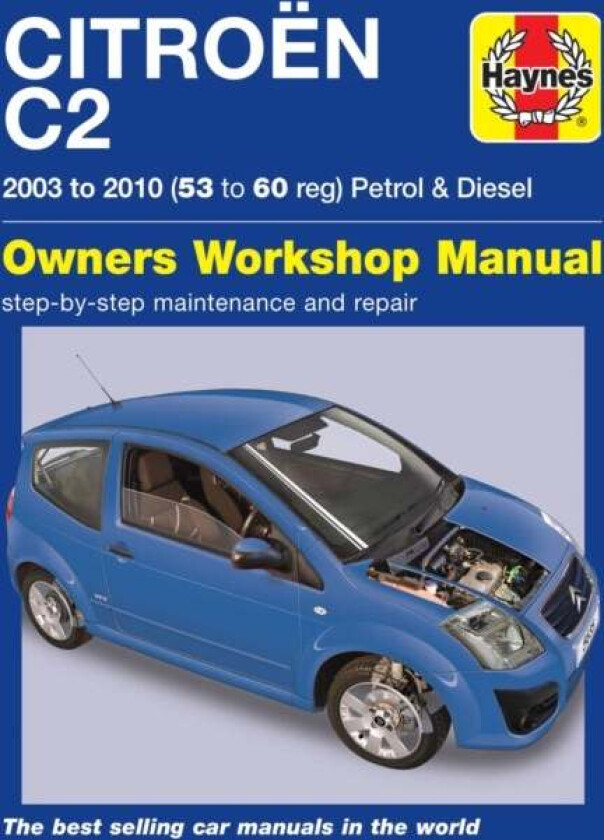 Citroen C2 Petrol & Diesel (03 - 10) Haynes Repair Manual av Peter Gill