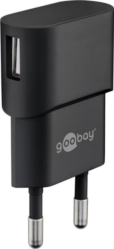 USB charger 1 A (5W) black